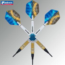 Unicorn Soft Darts Gary Anderson Duo 2-Tone 80% Tungsten Softtip Darts Softdart
