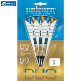 Unicorn Soft Darts Gary Anderson Duo 2-Tone 80% Tungsten Softtip Darts Softdart