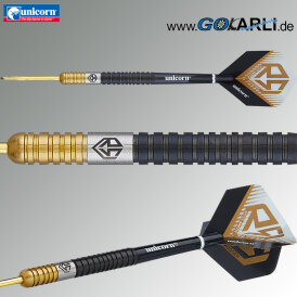 Unicorn Steel Darts 2-Tone Ross Smith Smudger 90% Tungsten Steel Dart Steeldart Steeltip