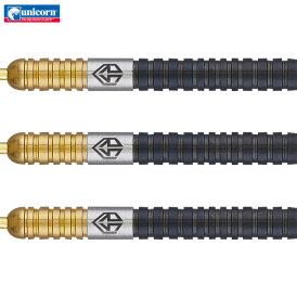 Unicorn Steel Darts 2-Tone Ross Smith Smudger 90% Tungsten Steel Dart Steeldart Steeltip 20 g