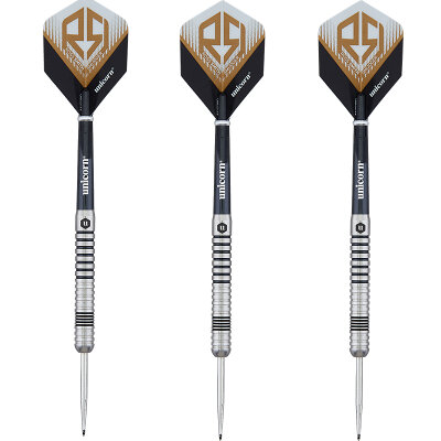 Unicorn Steel Darts Ross Smith Smudger 80% Tungsten Steel Dart Steeldart Steeltip 24 g