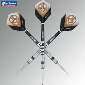 Unicorn Steel Darts Ross Smith Smudger 80% Tungsten Steel Dart Steeldart Steeltip 24 g