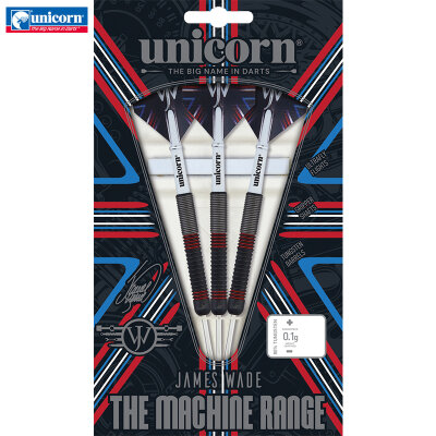 Unicorn Steel Darts James Wade 2-Tone 80% Tungsten Steeltip Darts Steeldart