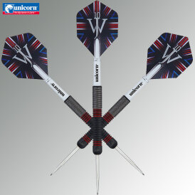 Unicorn Steel Darts James Wade 2-Tone 80% Tungsten Steeltip Darts Steeldart 20 g