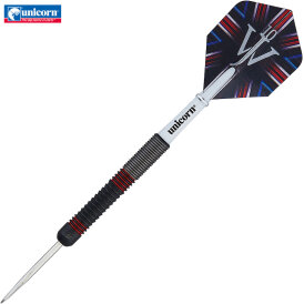 Unicorn Steel Darts James Wade 2-Tone 80% Tungsten Steeltip Darts Steeldart 24 g