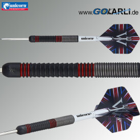 Unicorn Steel Darts James Wade 2-Tone 80% Tungsten Steeltip Darts Steeldart 24 g