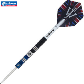 Unicorn Steel Darts James Wade 2-Tone 90% Tungsten Steeltip Darts Steeldart 23 g