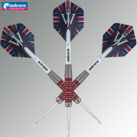 Unicorn Steel Darts James Wade Machine 90% Tungsten Steeltip Darts Steeldart 24 g