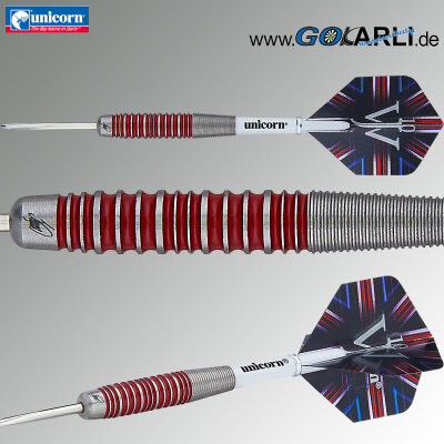 Unicorn Steel Darts James Wade Machine 90% Tungsten Steeltip Darts Steeldart 26 g