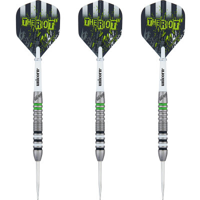 Unicorn Steel Darts Contender Callan Rydz The Riot 80% Tungsten Steeltip Dart Steeldart 23 g
