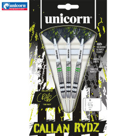 Unicorn Steel Darts Contender Callan Rydz The Riot 80% Tungsten Steeltip Dart Steeldart 23 g