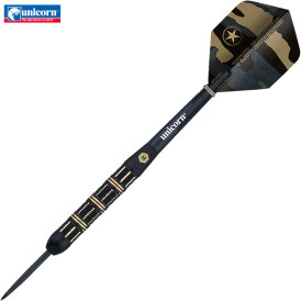 Unicorn Steel Darts Top Brass 3 Schwarz/Gold Steeltip Dart Steeldart 21 g
