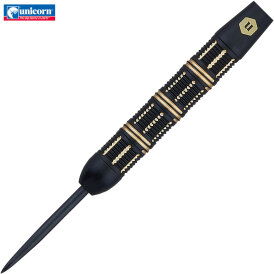 Unicorn Steel Darts Top Brass 3 Schwarz/Gold Steeltip Dart Steeldart 21 g