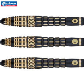 Unicorn Steel Darts Top Brass 4 Schwarz/Gold Steeltip Dart Steeldart 20 g