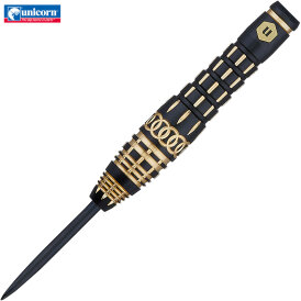 Unicorn Steel Darts Top Brass 4 Schwarz/Gold Steeltip Dart Steeldart 20 g