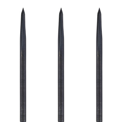 Unicorn Steel Tip Steel Point Volute Point Dart Wechsel- Spitzen Dart Point Schwarz Standard 42 mm