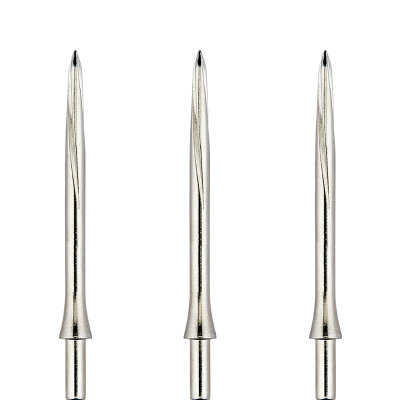 Unicorn Steel Tip Steel Point Volute Point Dart Wechsel- Spitzen Dart Point Silber Shouldered 39 mm