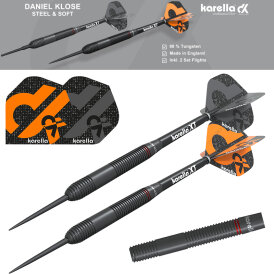 Karella Steel Darts Daniel Klose Edition 90% Tungsten Steeltip Darts Steeldart 20 g