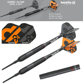 Karella Soft Darts Daniel Klose Edition 90% Tungsten Softtip Darts Softdart