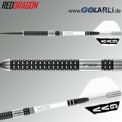Red Dragon Steel Darts Gian van Veen The Giant Axis SE 90% Tungsten Steeltip Dart Steeldart