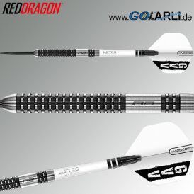 Red Dragon Steel Darts Gian van Veen The Giant Axis SE 90% Tungsten Steeltip Dart Steeldart 21 g