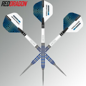 Red Dragon Steel Darts Luke Humphries TX3 Cool Blue SE 90% Tungsten Steeltip Dart Steeldart