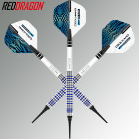 Red Dragon Soft Darts Luke Humphries TX3 Cool Blue SE 90% Tungsten Softtip Dart Softdart 20 g