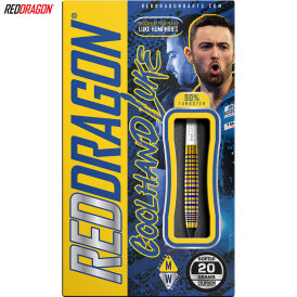 Red Dragon Soft Darts Luke Humphries TX3 Cool Gold SE 90% Tungsten Softtip Dart Softdart 20 g