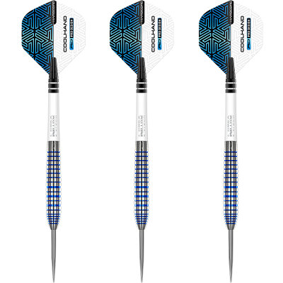 Red Dragon Steel Darts Luke Humphries TX3 Cool Blue SE 90% Tungsten Steeltip Dart Steeldart 22 g