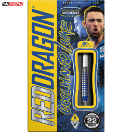 Red Dragon Steel Darts Luke Humphries TX3 Cool Blue SE 90% Tungsten Steeltip Dart Steeldart 22 g