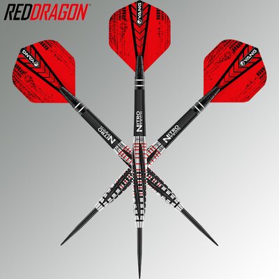Red Dragon Steel Darts Rifle 90% Tungsten Steeltip Dart Steeldart