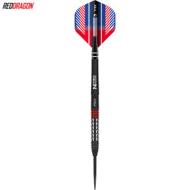 Red Dragon Steel Darts Vengeance Red 90% Tungsten...