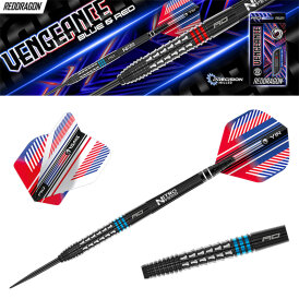 Red Dragon Steel Darts Vengeance Blue 90% Tungsten Steeltip Dart Steeldart
