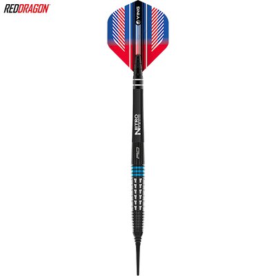 Red Dragon Soft Darts Vengeance Blue 90% Tungsten Softtip Dart Softdart 20 g