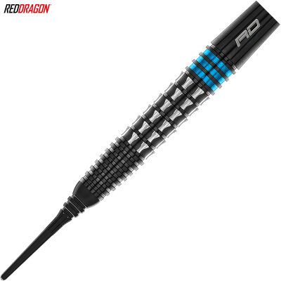 Red Dragon Soft Darts Vengeance Blue 90% Tungsten Softtip Dart Softdart 20 g