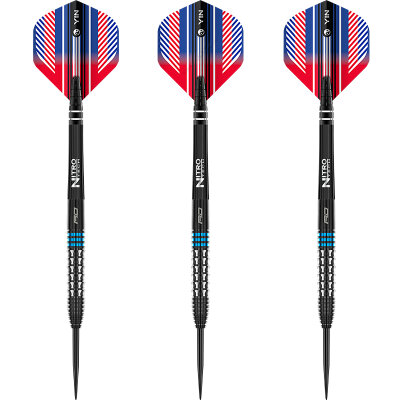 Red Dragon Steel Darts Vengeance Blue 90% Tungsten Steeltip Dart Steeldart 22 g