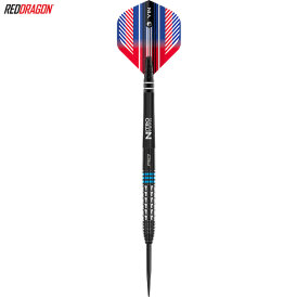 Red Dragon Steel Darts Vengeance Blue 90% Tungsten Steeltip Dart Steeldart 22 g