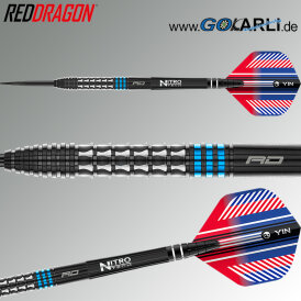 Red Dragon Steel Darts Vengeance Blue 90% Tungsten Steeltip Dart Steeldart 22 g