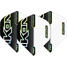 Red Dragon Flights Hardcore Radcal Red Dragon Logo Dart Flight Dartflights 2023 TF6972