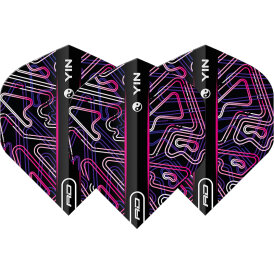 Red Dragon Flights Yin Yang Pink & Black Double Sided Dart Flight Dartflights 2023 TF6920