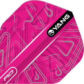 Red Dragon Flights Yin Yang Pink & Black Double Sided Dart Flight Dartflights 2023 TF6920