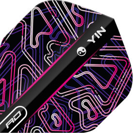 Red Dragon Flights Yin Yang Pink & Black Double Sided Dart Flight Dartflights 2023 TF6920