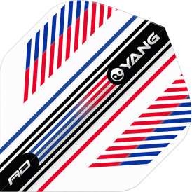 Red Dragon Flights Yin Yang Red, White & Blue Double Sided Dart Flight Dartflights 2023 TF6921