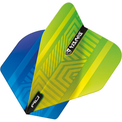Red Dragon Flights Yin Yang Blue & Green Double Sided Dart Flight Dartflights 2023 TF6976