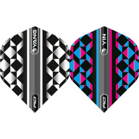 Red Dragon Flights Yin Yang Multi-Colour Double Sided Dart Flight Dartflights 2023 TF6977