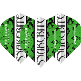 Red Dragon Flights Yin Yang Peter Wright Snakebite Green & White Double Sided Dart Flight Dartflights 2023 TF6963