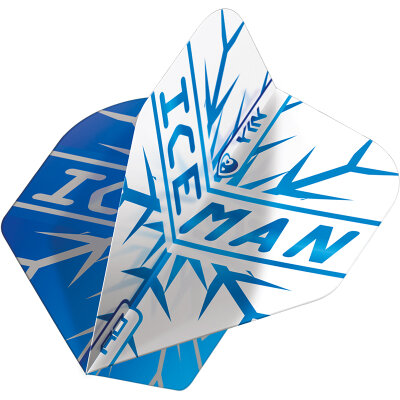Red Dragon Flights Yin Yang Gerwyn Price Iceman Blue & White Double Sided Dart Flight Dartflights 2023 TF6968
