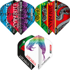 Red Dragon Flights Yin Yang Peter Wright Snakebite Double...