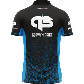 Red Dragon Darts Gerwyn Price The Iceman Pro Tour Player Shirt Matchshirt Dart Shirt Trikot Design 2023 Größe S