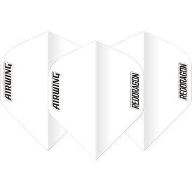 Red Dragon Flights Airwing Moulded Dart Flight Dartflights 2023 Standard Weiß F6890